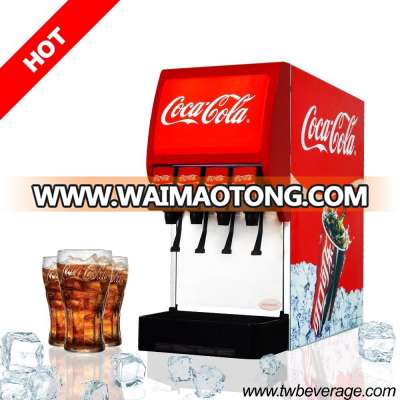 Automatic cold soda beverage dispenser